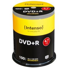 INTENSO 4111156 blank DVD 4.7 GB DVD+R 100...