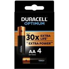 Duracell Optimum AA LR6 batteries blister 4...