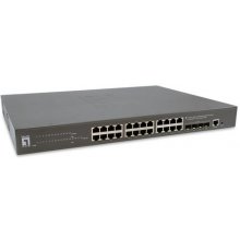 Level One LevelOne Switch 24x GE GTP-2871...