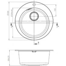 Plautuvė Alveus Victoria 3321091