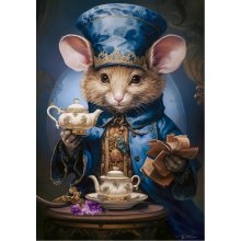 Castor Puzzle 500 elements Tea Time mouse