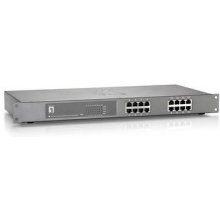 LevelOne 16-Port Fast Ethernet PoE Switch...