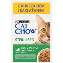 Purina CAT CHOW Sterilised Chicken with...