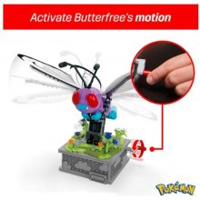MEGA Pokémon Motion Butterfree Movable...