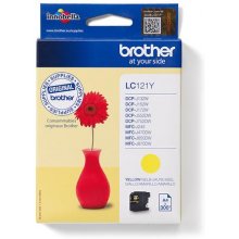 BROTHER LC121Y ink cartridge 1 pc(s)...