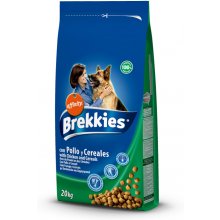 BREKKIES Dog Chicken & Cereals 20kg