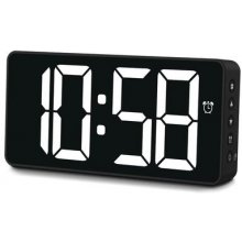 Hama bali digital alarm clock black