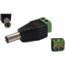 Power male connector 5.5x2.1, 10pcs