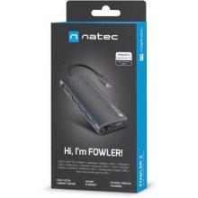 Natec USB-C MULTIPORT ADAPTER 8 IN 1 FOWLER...