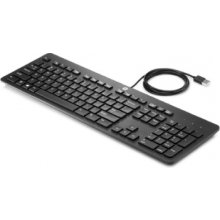 HP Slim USB Wired Keyboard - Smartcard -...