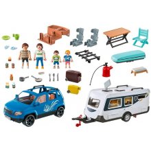 Playmobil 71423 Family Fun Caravan with Car...
