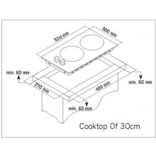 Starkke Built in gas hob Schlosser THG318CF