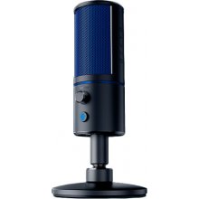 Razer mikrofon Seiren X PS4, must/sinine