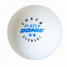 Donic Table tennis ball P40+ Coach 2 star 6...