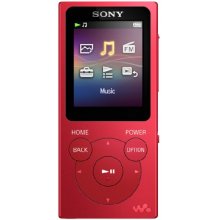 Sony MP3-Player 8GB FM, red