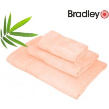 Bradley Bamboo towel, 50 x 70 cm, salmon...
