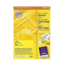 Avery 3659 self-adhesive label Rectangle...