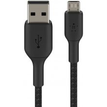 Belkin MICRO-USB-CABLE ENCASED 1M BLACK