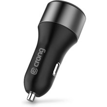 CRONG Car charger USB-C PD 45W + USB QC 3.0...