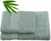 Bradley Bamboo towel, 50 x 70 cm, green