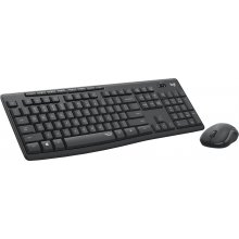 LOGITECH Wireless Keyboard+Mouse MK295 black...