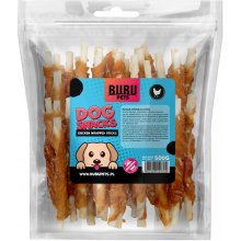 Bubu Pets chicken wraps rawhide sticks 500g