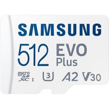 Samsung MemCard. MicroSDHC 512GB EVO Plus