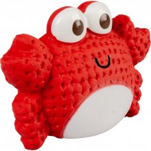 Duvo+ Dog toy latex Crab red 12x5x8,5cm