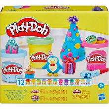 PLAY-DOH voolimismass Celebration 12 pcs