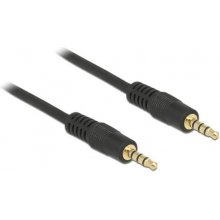 DELOCK cable Audio 3.5mm male/male 4-pin...