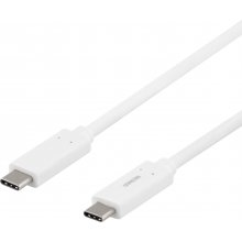 Deltaco Кабель USB-C на USB-C, 1 м, 1,5 А...