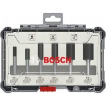 Bosch cutter set 6 pcs Straight 1/4 " shank...
