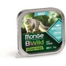 Monge BWILD Cat ADULT Codfish with...