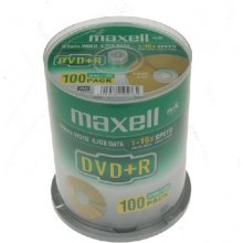 Диски Maxell DVD+R 4.7, Cakebox 100