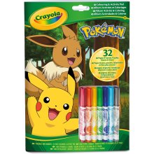 Crayola POKEMON Värvimis- ja tegevusraamat