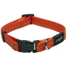 Rogz Dog Collar Nitelife 11mm/20-31cm orange