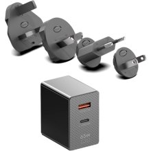 ORIGIN STORAGE BTI GAN 65W WALLMOUNT ADAPTER...