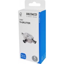 DELTACO 2-Way splitter TV IEC / R00150039