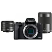 Fotokaamera Canon EOS M50 Mark II + M15-45...
