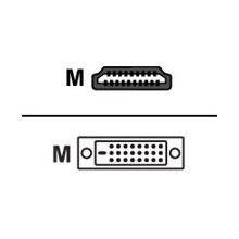 SHARKOON Adapter HDMI -> DVI-D (24+1) black...
