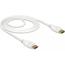 DeLOCK Kabel DP 1.2 -> DP St/St 1.5m weiß 4K...