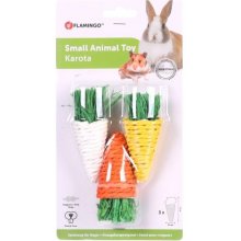 Flamingo toy for rodents 3 pcs