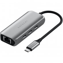 SATECHI 4-in-1 USB-C Hub with 2.5 Gigabit...