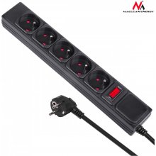 Maclean Power Strip 5 Sockets With Switch...