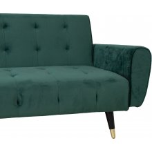 Home4you Sofa bed FALUN 214x83xH82cm, green...