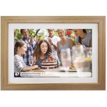 Denver PFF-1042LW digital photo frame Wood...