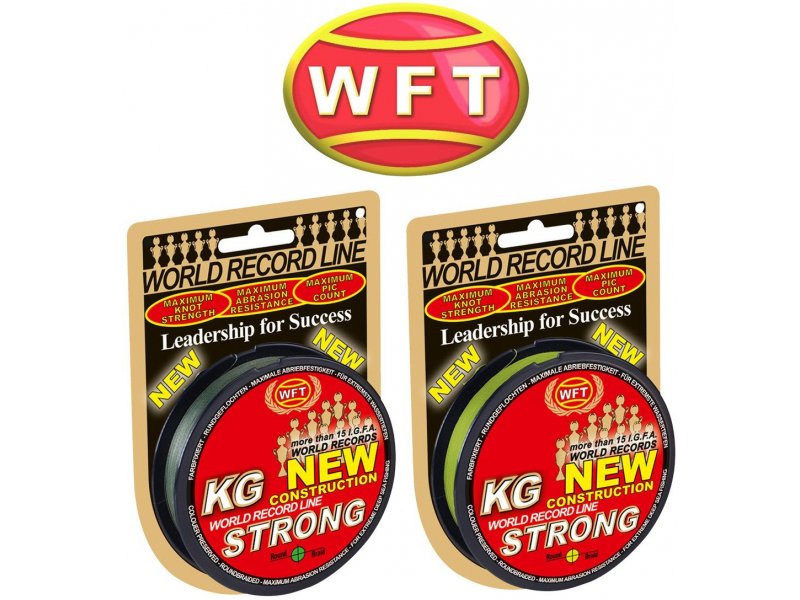 World Fishing Tackle Braided line WFT KG Strong 150m 22kg