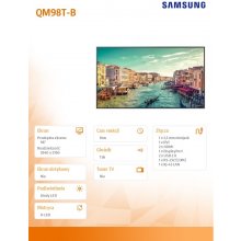 Monitor Samsung Smart Signage QM98T-B...