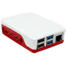 RASPBERRY Case for Pi 5 Red/White