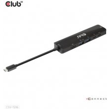 Club 3D CLUB3D USB Gen1 Type-C, 6-in-1 Hub...